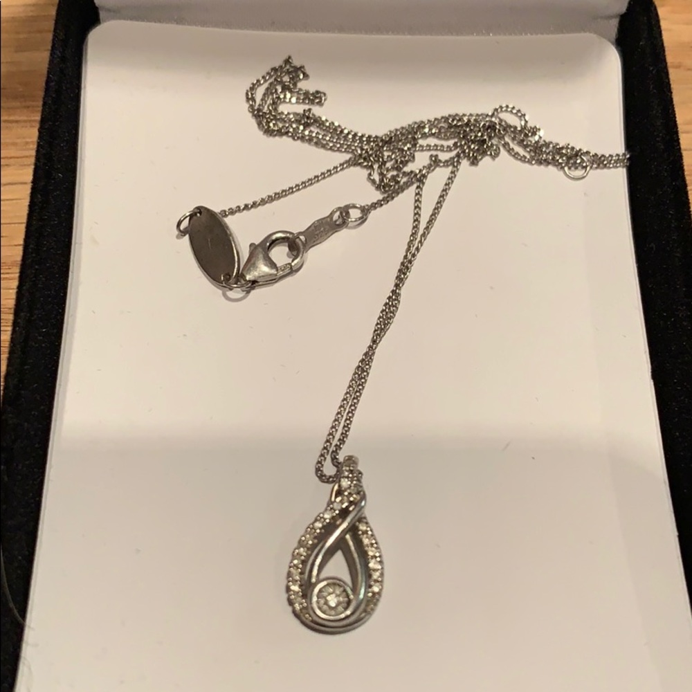 Kay Jewelers Infinity Diamond Necklace